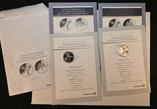 2011 Germany 10 Euro Archaeopteryx Discovery Coin Deutsche Post Set Lot of 2