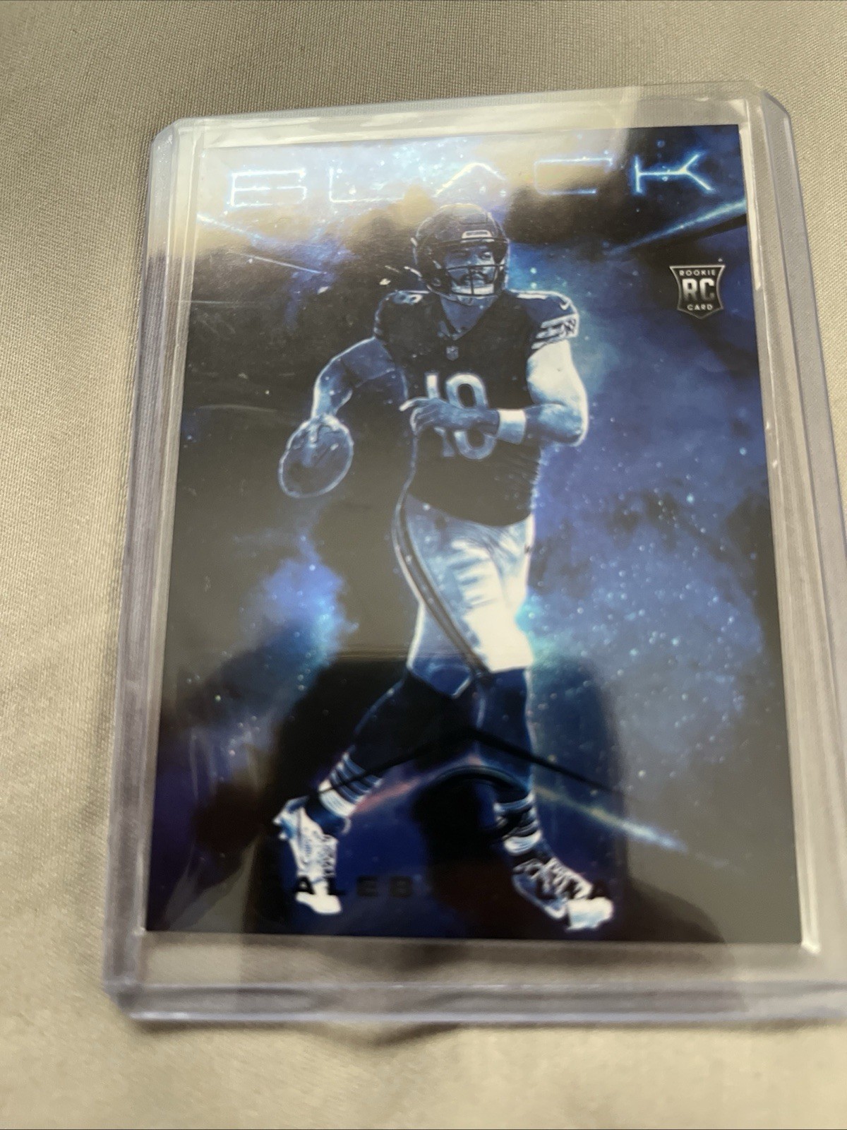 2024 Panini Black Smokescreen Caleb Williams Rookie Insert Chicago Bears SM-CWS