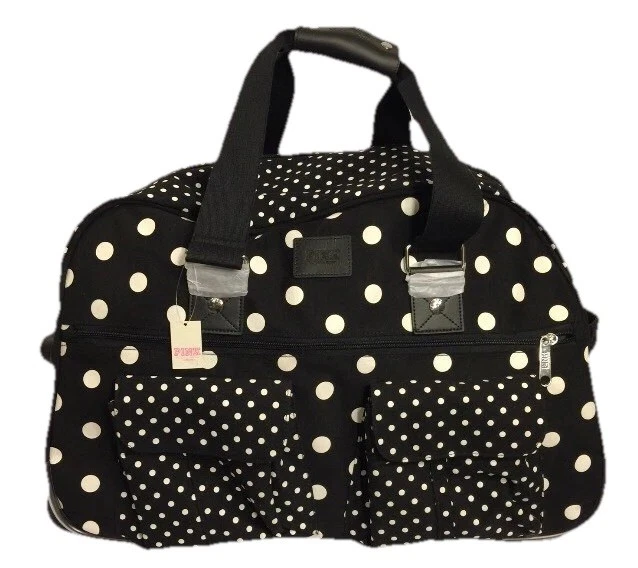 Bagagem de bolinhas expansível Victoria Secret rosa Wheelie linda e durável - Imagem 4 de 4