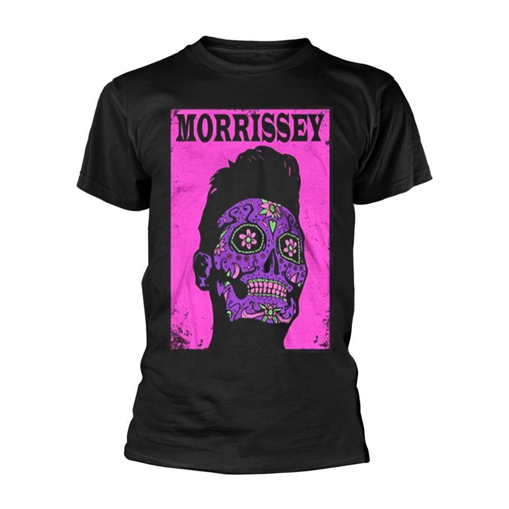 ЧЕРНАЯ футболка MORRISSEY - DAY OF THE DEAD XX-большого размера