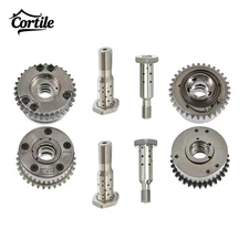 Camshaft Phasers Solenoid VVT Gear For Jeep Dodge Chrysler Ram 1500 3.6L
