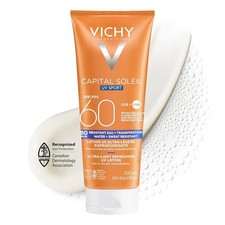 Vichy Face  Body Sunscreen Lotion SPF 60 UV Sport, Capital Soleil 200ml