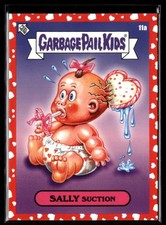 2026 Topps Garbage Pail Kids Valentine's Day #11a Sally Suction Red Heart