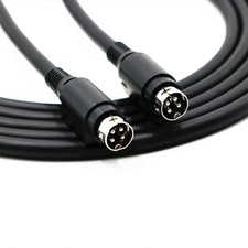 Robusts Constructions 4Pin DIN Speakers Cable For R1700BTR1600TIII Long Last Use