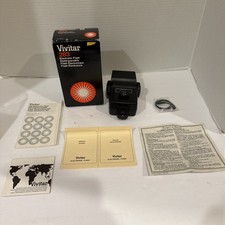 Vivitar Model 283 Electronic Flash - Automatic Thyristor Exposure Control w/ Box