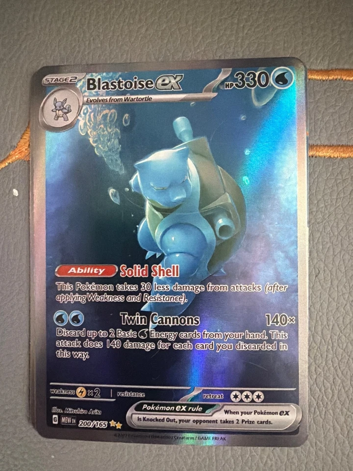 Blastoise ex, photo 2 of 3