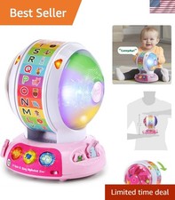 Engaging Pink Alphabet Zoo Toy for Early Learning   Music  Animals Included