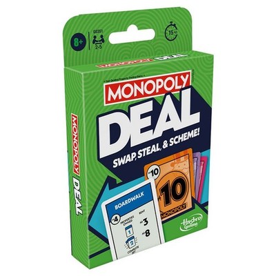 Monopoly Deal - Hasbro Games Card Board Game New!