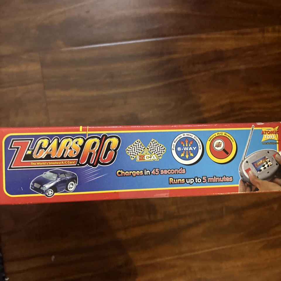 Atomic Toys Z-Cars R/C Series 1 - 1/64 Scale Multi-Pod Silver - New Sealed - Image 3 of 4