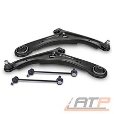 2x QUERLENKER +2x KOPPELSTANGE VORNE FÜR CITROEN C4 AIRCROSS C-CROSSER MISUBISHI