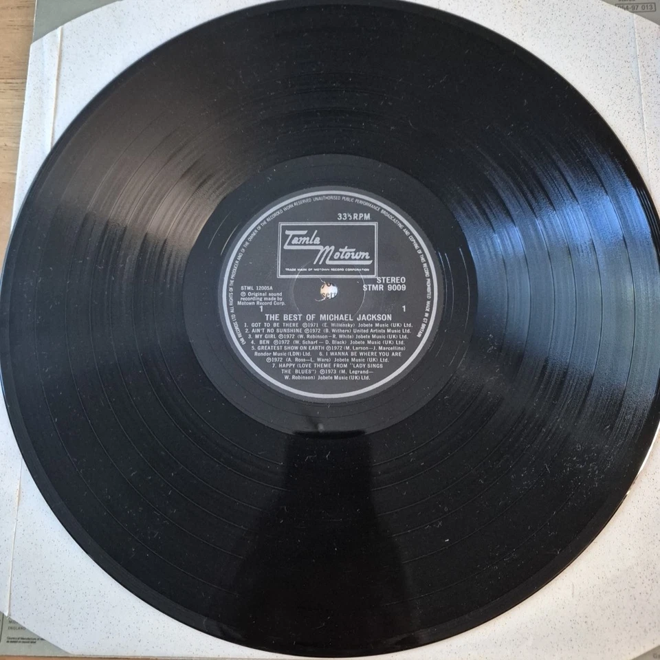 The Best of Michael Jackson - Vinyl Record LP Album - 1975 Motown - WL 72063 - Image 3 of 4