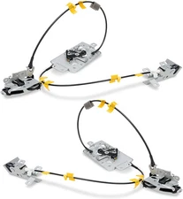 Rear Left&Right Side Door Lock Latch Assembly&Cable For Ford F150 Extended Cab