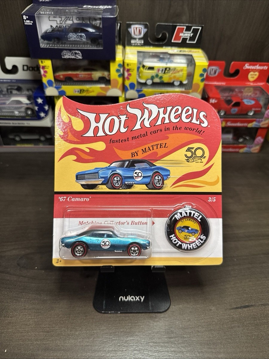 Hot Wheels Redline 2018 50th Anniversary Redline Replica Custom '67 Camaro  E20