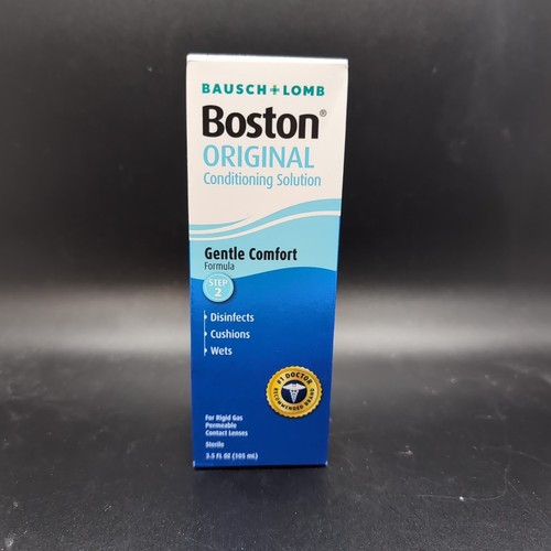 Bausch + Lomb Boston ORIGINAL Conditioning Solution Gentle Comfort Step 2, 3.5oz