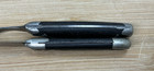 Vintage 1800's American Cutlery Co. Knife & Fork Black Handles — photo 5