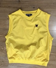 Vtg Polo Ralph Lauren Golf Pullover Windbreaker Vest Mesh Lined Sz XL