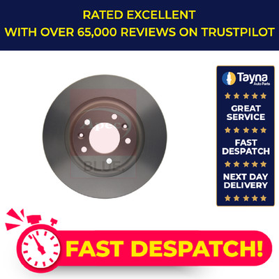 2x Brake Discs Pair Solid fits PEUGEOT 407 6D, 6E 1.6D Rear 04 to 10 290mm Set