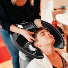 Shampoo Bowl for Salon,Barber Backwash Chair Unit Station Hair Washing Equipment