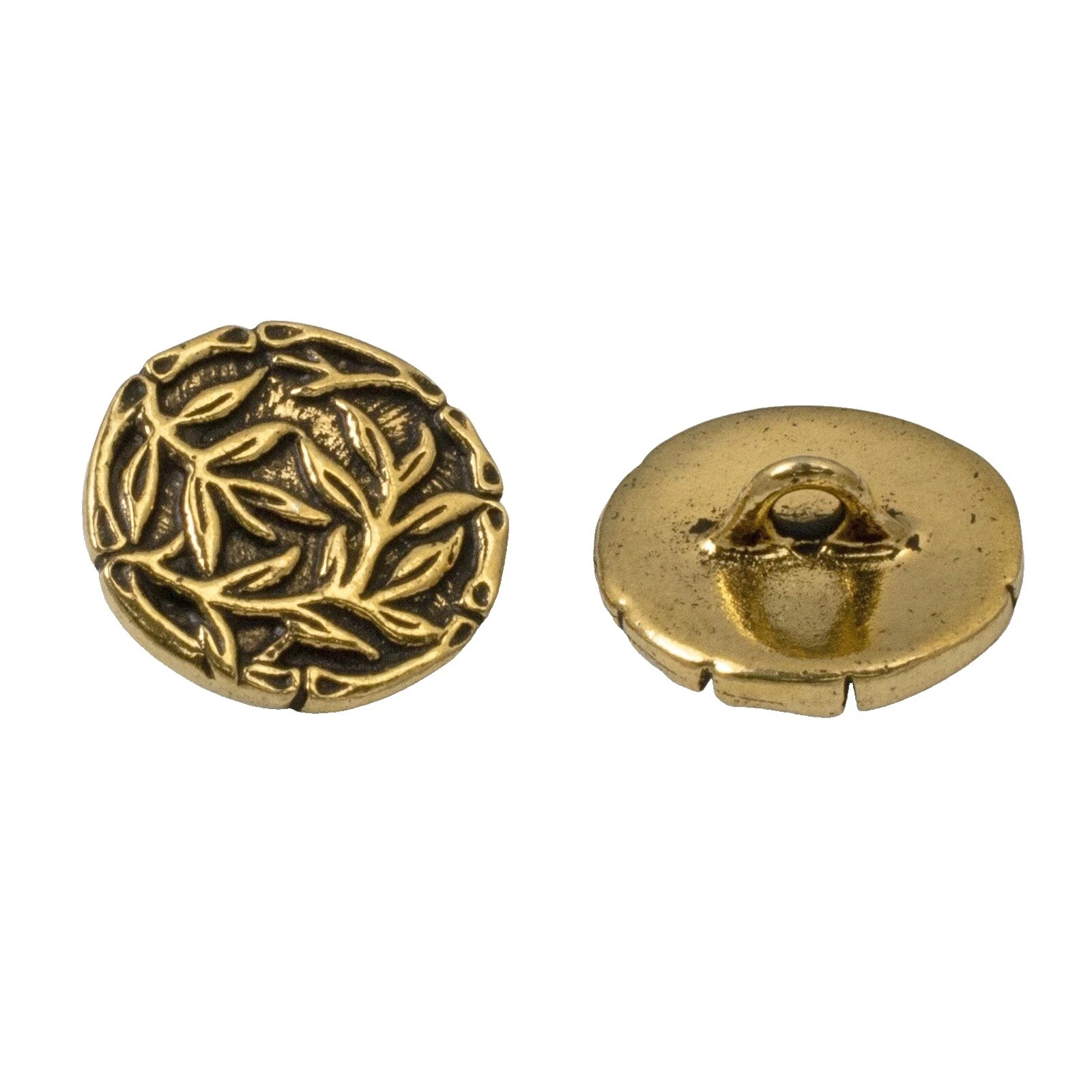 Bamboo Round Cardmaking & Scrapbooking Buttons