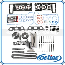 Fit 02-07 Chrysler Sebring Dodge 2.7L Head Gasket Bolts Set Timing Chain Kit