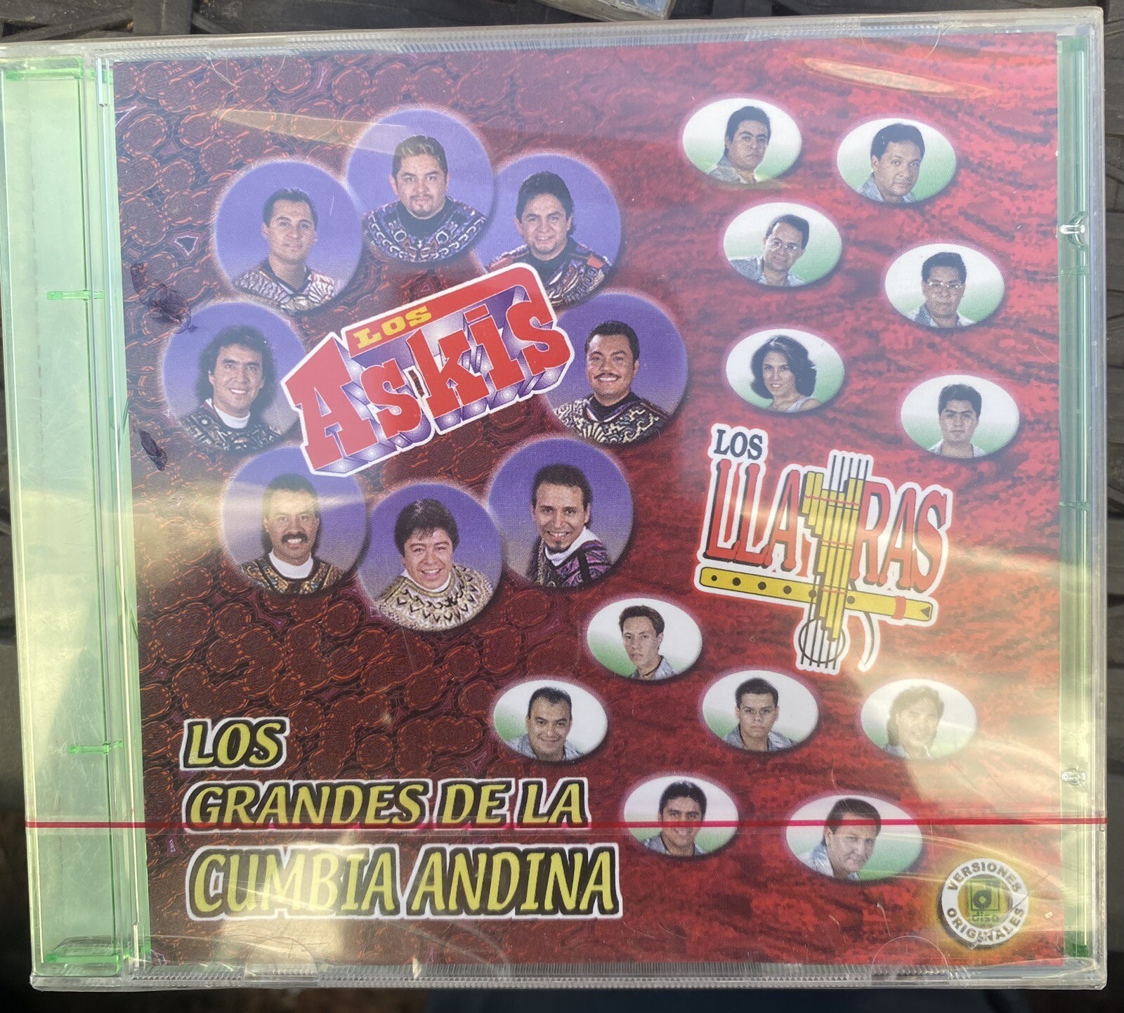 Los Askis Y Los Llayras Cd Los Grandes De La Cumbia Andina *