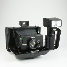 Polaroid ProPack Camera - Polatriplet f/9.4 112mm lens ProFlash - Untested Set