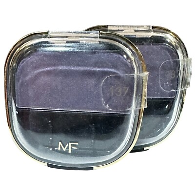2X Max Factor High Definition Eye Shadow Violette .12oz Rare No Applicator