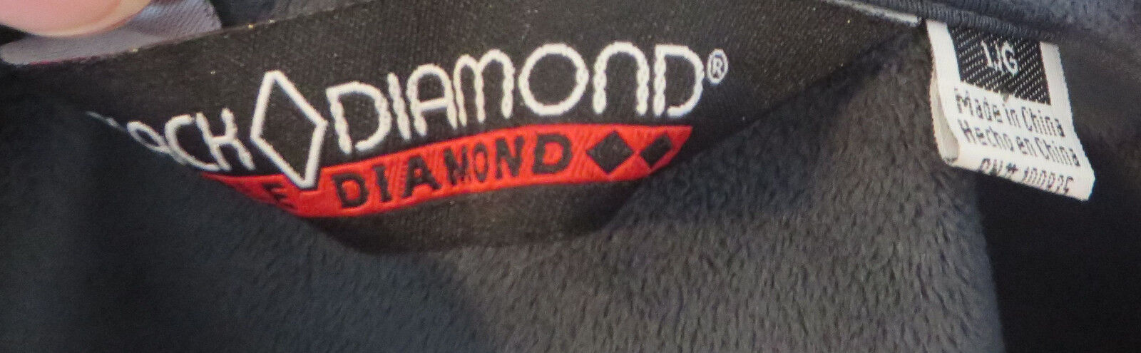 Womans Black Diamond Double Diamond Fleece Lined … - image 5