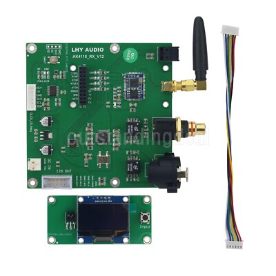 AK4118 Bluetooth Receiver Board Bluetooth Optical Coaxial AES Balanced Input ot2