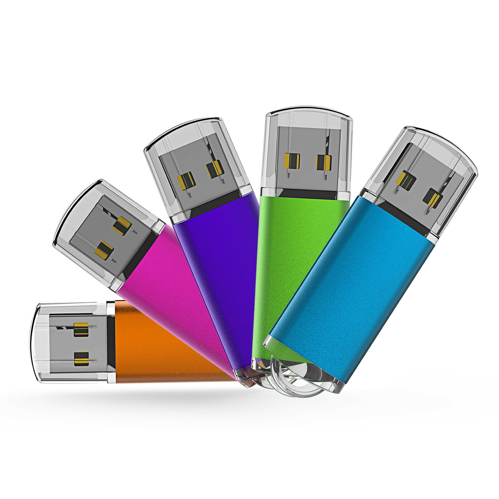 Unidad flash USB mini 5 paquetes/lote 1GB-32GB memorias USB almacenamiento medios en blanco disco U, imagen 10