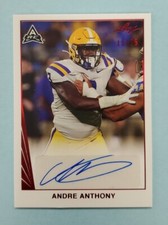 2021 Leaf Memories Andre Anthony Auto Red #BA-AA2 Card /25