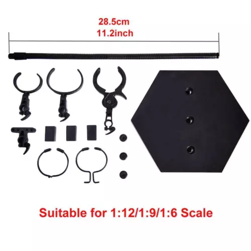 1/2X Action Figure Stand Holder for 1/6 1/9 1/12 Scale Model Display Doll Base - Picture 2 of 9