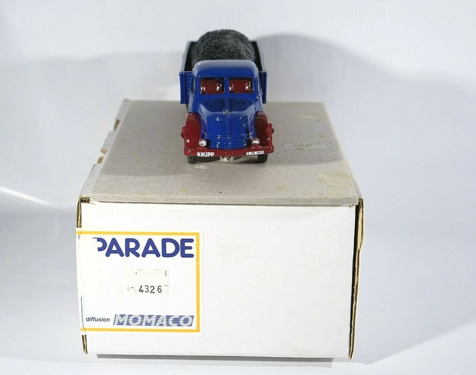 PARADE n° 4326 KRUPP TITAN Camion plateau charbon boite neuf 1/50 en 400 piéces - Photo 3/4