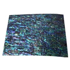 1 X Haute Qualité Matériau En Nacre Verte/Bleue DIY Abalon Coquille Blanks