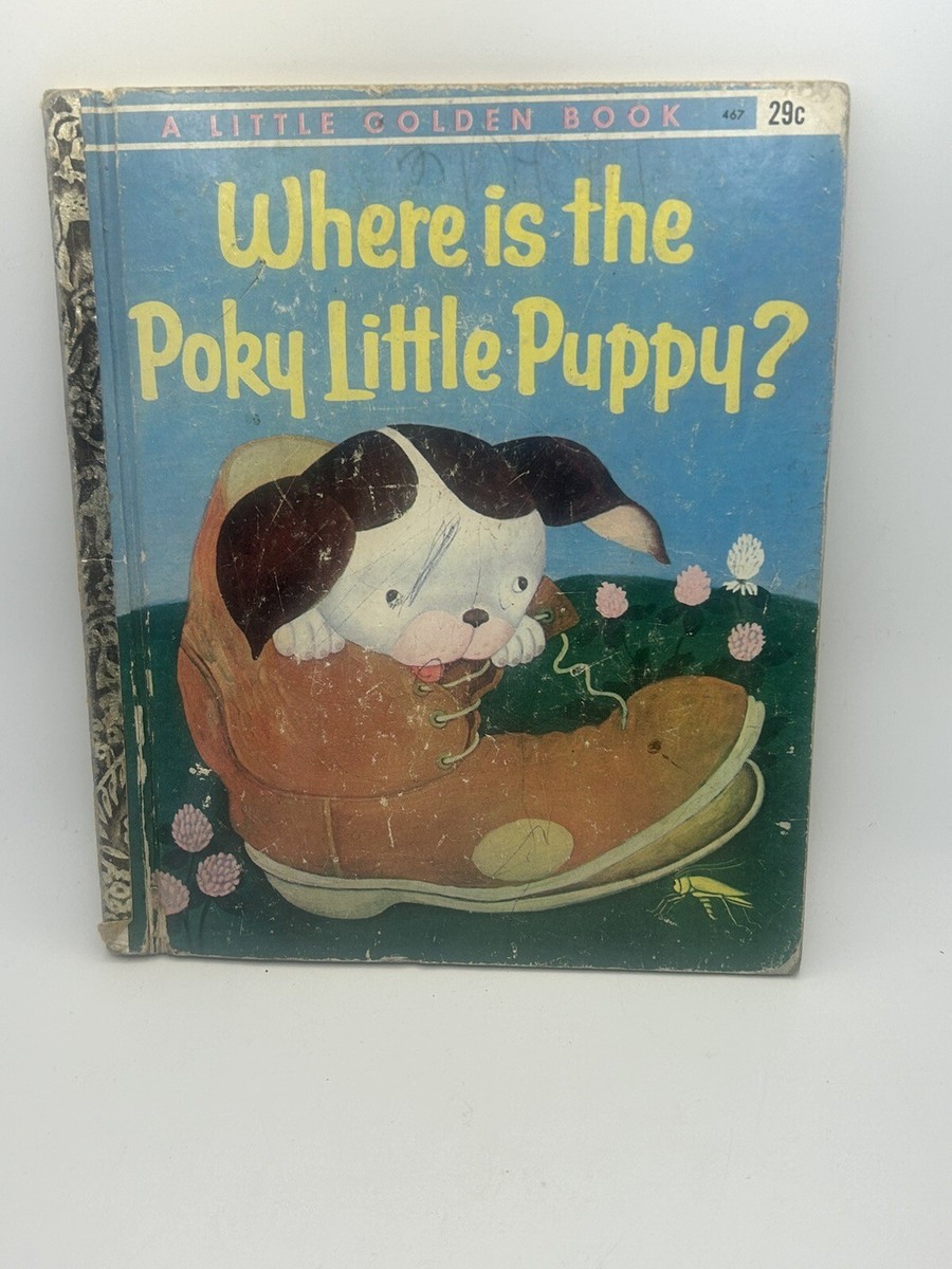 The Poky Little Puppy Golden Book Early Edition Janette Lowrey