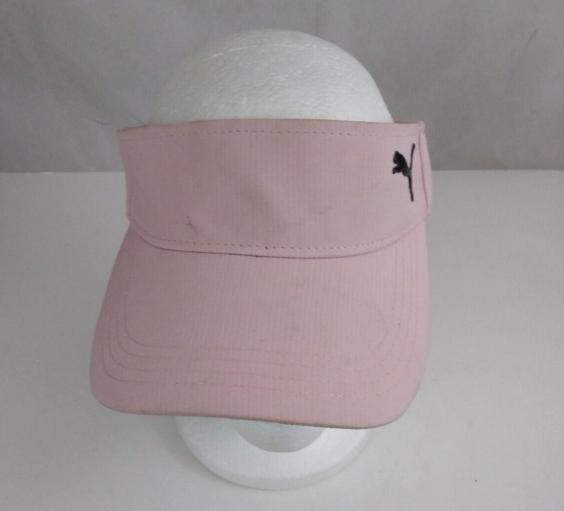 Puma Women's Solid Light Pink Adjustable Visor - image 2