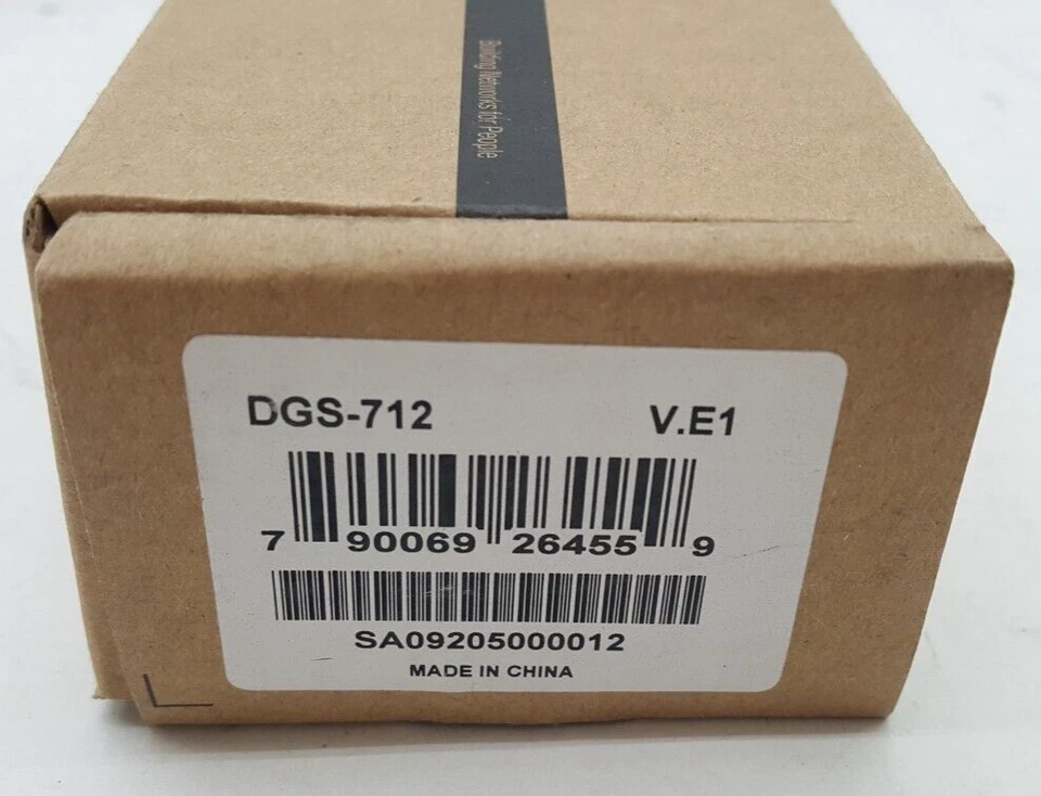 D-Link DGS-712 V.E1 1000BASE-T SFP RJ-45 100m - Image 4 of 4