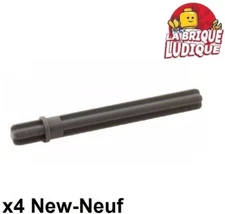 Lego Technic 4X Axle 5.5L Long With Stop Dark Bluish Gray 32209