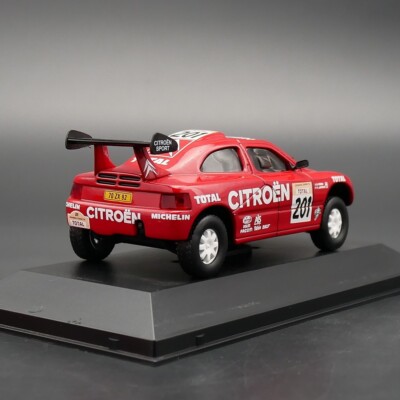 ixo 1:43 Citroen ZX Rallye Raid 1996 Dakar Racing Diecast Car