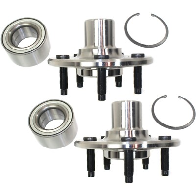 Wheel Hubs For 2002-2010 Ford Explorer Rear Left & Right With Bearing