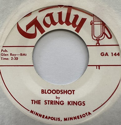 The String Kings    The Bash / Bloodshot Gaity 143 70's/80's repro  M-
