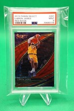 2019-20 Select Courtside Red Wave China T-Mall #261 LeBron James PSA 9 BG6