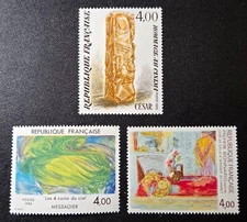 4833 - FRANCE - SCOTT# 1908, 1909, 1910 - MNH - CAT $5.25