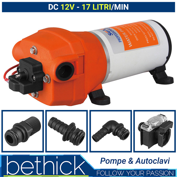 Kit Doccia Con Pompa Autoclave 12V Per Barca E Camper - Serbatoio Acqua Integrato, Fonti Snc - Foto 12
