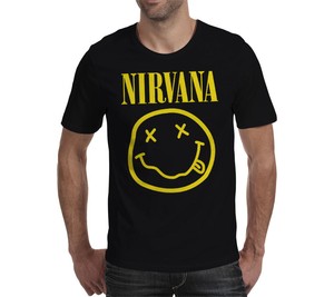 nirvana smiley face shirt