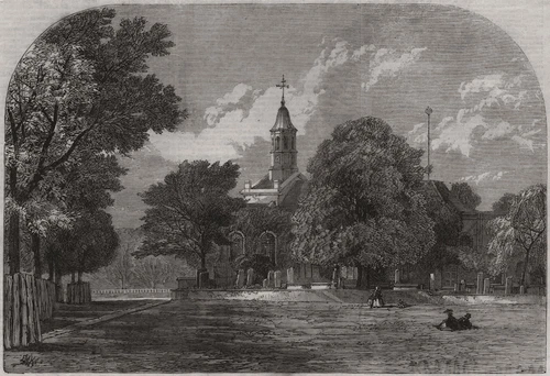 Kew Church, where Princess Mary of Cambridge was married to Prince Teck 1866
