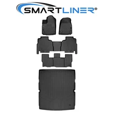 SMARTLINER Custom Fit Floor Mats Cargo Trunk Liner Set 2022-2025 Jeep Wagoneer