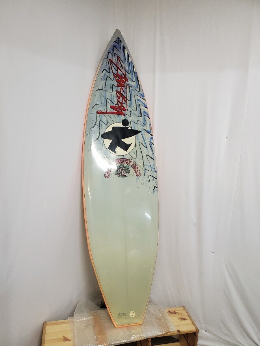 Rare】Stussy STUSSY Vintage Surfboard Junk Item - Must-See Rare】Stussy STUSSY Vintage Surfboard Junk Item - Must-See