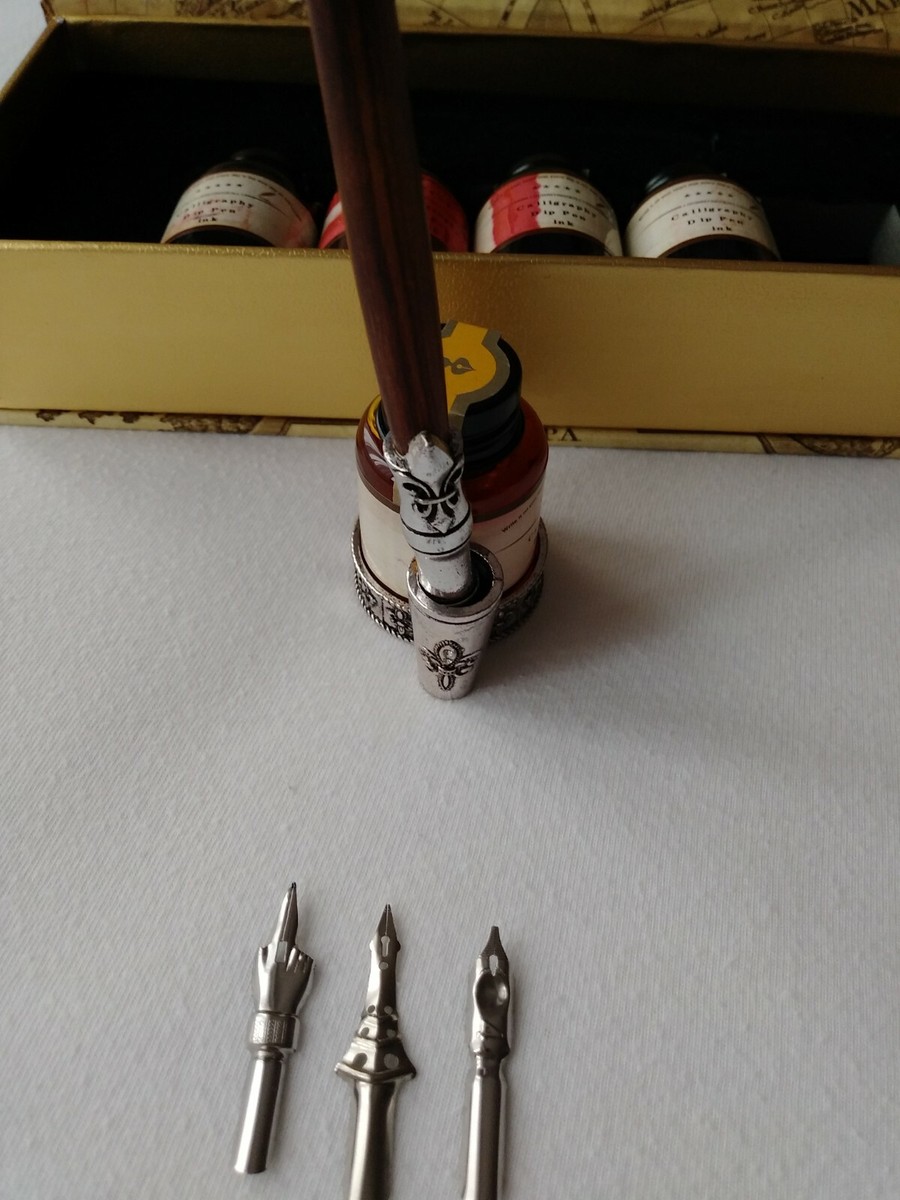 GC QUILL THE WRITING COLLECTION CALLIGRAPHY PEN SET. | eBay