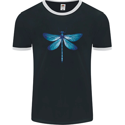 A Blue Dragonfly Herren Ringer T-Shirt FotL